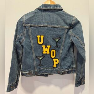 Rare Marc Jacobs Black and Pink Label Denim Jacket